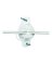 Gallagher Wood Post Pin Lock Insulator White