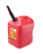 6GAL Red Poly Gas Can