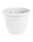FLOWERPOT ARIANA WHT 13"