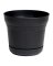 FLOWERPOT SATURN BLK 7"