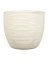 FLOWER POT VSE CRM 6.25"
