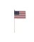 Valley Forge American Stick Flag 8 in. H X 12 in. W