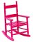 KIDS WOOD ROCKER RED