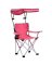 Pink Canopy Kid's Folding Chair