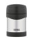Thermos 10 oz Black/Silver Vacuum Insulated Food Jar 1 pk