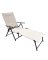 Steel Sling Lounge Chair Tan