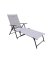 FOLDING LOUNGER GRAY