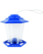 BIRD FEEDER BLUE 6PRT