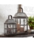 LANTERN SOLAR METAL 16"