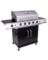 GRILL BLK/SLV 495 SQ.IN.
