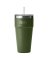 STRW CUP 26OZ HLDS OLIVE