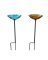 BIRDBATH W/STAKE 10.5"H