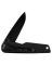 FOLDING KNIFE SS BLK 3"