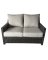 FLRTN LOVESEAT BRWN