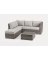 SECTIONAL SOFA BRN 4PC