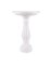 BIRD BATH/STND WHT 25''