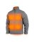 HEATED JACKET KIT GRY S