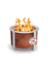 FIRE PIT STL PATINA 19"