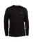 TEE SHIRT LN SL BLACK XL