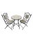 BISTRO SET STEEL 3PC