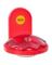 BIRD FEEDER PLASTIC RED