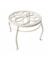 La Plant Stand Iron 9" Wht