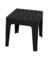 TABLE STCKBL BLK 18.9"