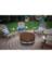 FIRE PIT COVER BRWN