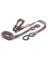 500# 1"x12 Ratchet Tie Down