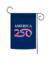 FLAG GARDEN AMERICA 250 18"