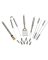 BBQ TOOL SET S/S 16PC