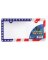 LICENSE PLATE FRAME FLAG