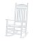 SLAT BACK ROCKER WHITE