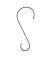 Metal Feedr Hook 12"