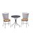 WROUGHT IRON BISTRO 3PC