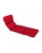CHAISE CUSHION - RED 74"