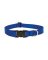 Lupine Pet Basic Solids Blue Blue Nylon Dog Adjustable Collar