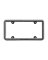 WeatherTech Black Polycarbonate License Plate Bumper Frame