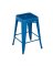 BAR STOOL STACKING BLUE