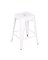 BAR STOOL STACKING WHITE