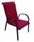 SLING CHAIR STACKING RED