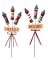 STAKE FIREWRK METAL 33"