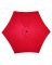 UMBRELLA 9FT RED 6RIB