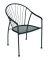 STACK CHAIR WINSTON BLK