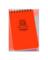 NS SPIRL NTEBK ORNG 3X5"