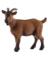 Goat Toy Plastic Brown