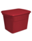 STORAGE TOTE 18G RED