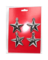ORNAMENT MINI STAR 4PK