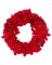 WREATH POINSETTIA 24"