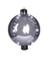 LIGHTED ORNAMENT WHT 6"